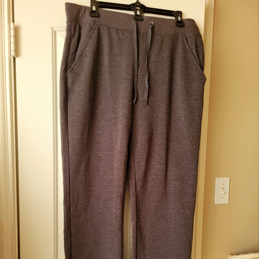 Womens mid rise fleece pant